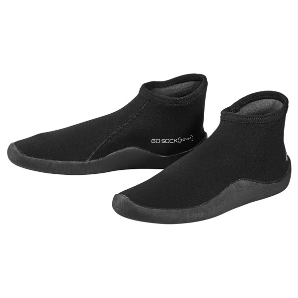 Scubapro GO Neoprensocken 3 mm in Schwarz mit dünner Sohle