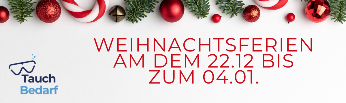 Weihanchtsferien Tauchbedarf 2526