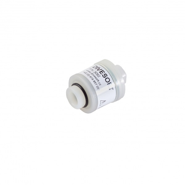 Divesoft R22D Sauerstoffsensor – M16×1, Molex – Produktansicht