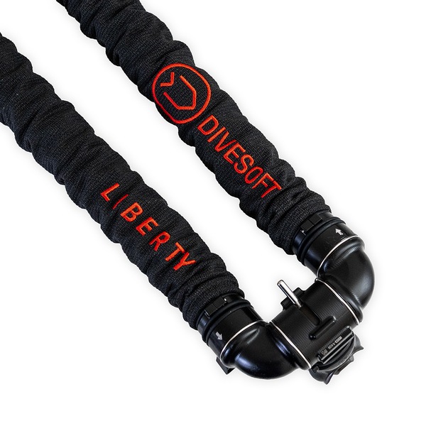 Divesoft Liberty Sidemount Silikon-Loop-Schlauchset – Produktansicht