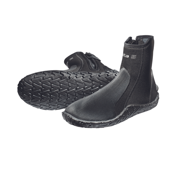 Scubapro Delta 5.0 Füßlinge 5 mm – Seitenansicht und Profilsohle