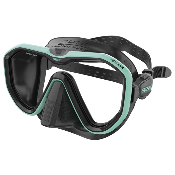 SEAC Appeal Tauchmaske: Tiffany – Schwarzes Silikon
