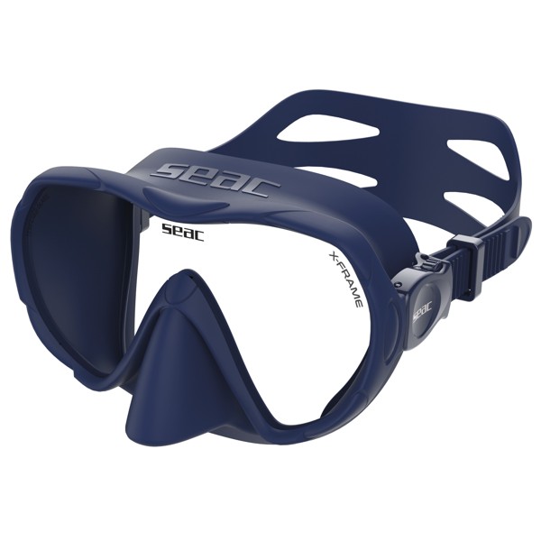 SEAC X-Frame rahmenlose Tauchmaske in Blau