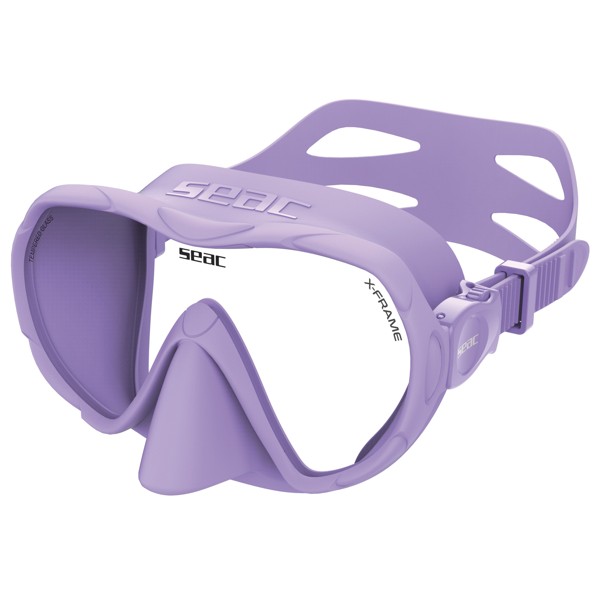 SEAC X-Frame rahmenlose Tauchmaske in Lila